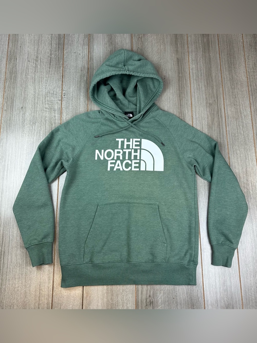 The North Face Half Dome Pullover Hoodie Womens S Green